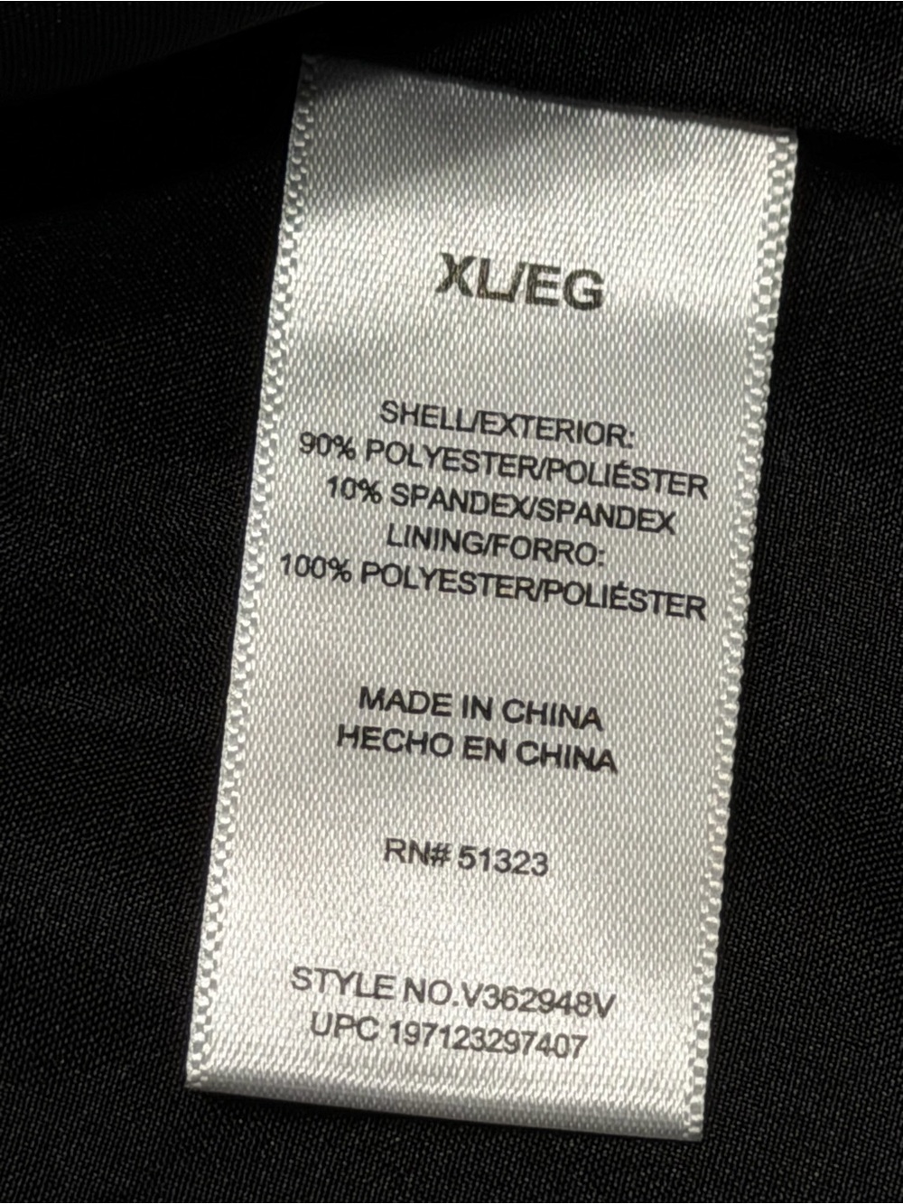 NWT Vince Camuto Black One Button Blazer Women’s XL Stretch Career Jacket - Picture 6 of 9